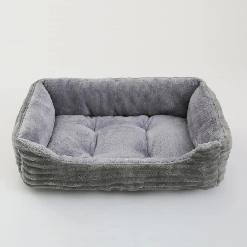 Grand panier pour chien XXL gris