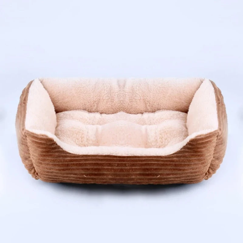 Grand panier pour chien XXL beige et brun