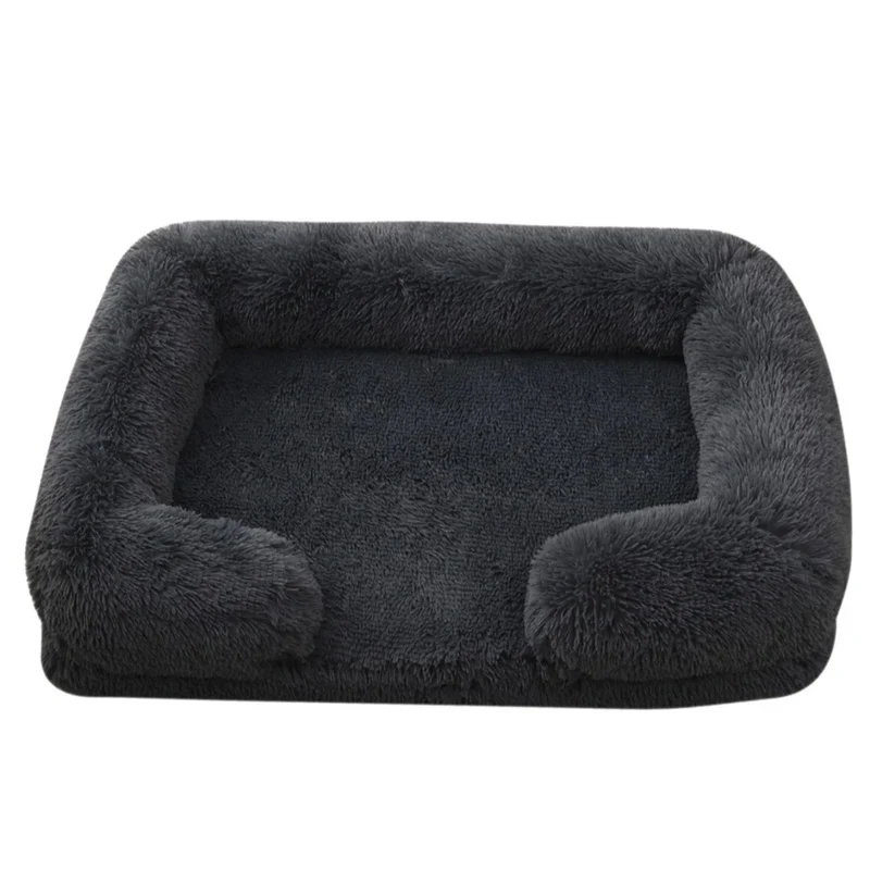 Panier pour grand chien avec oreiller noir