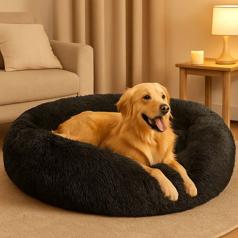 Panier pour chien XL fluffy