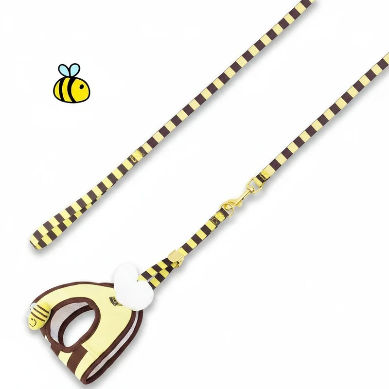 Harnais nid d'abeille pour petit chien
