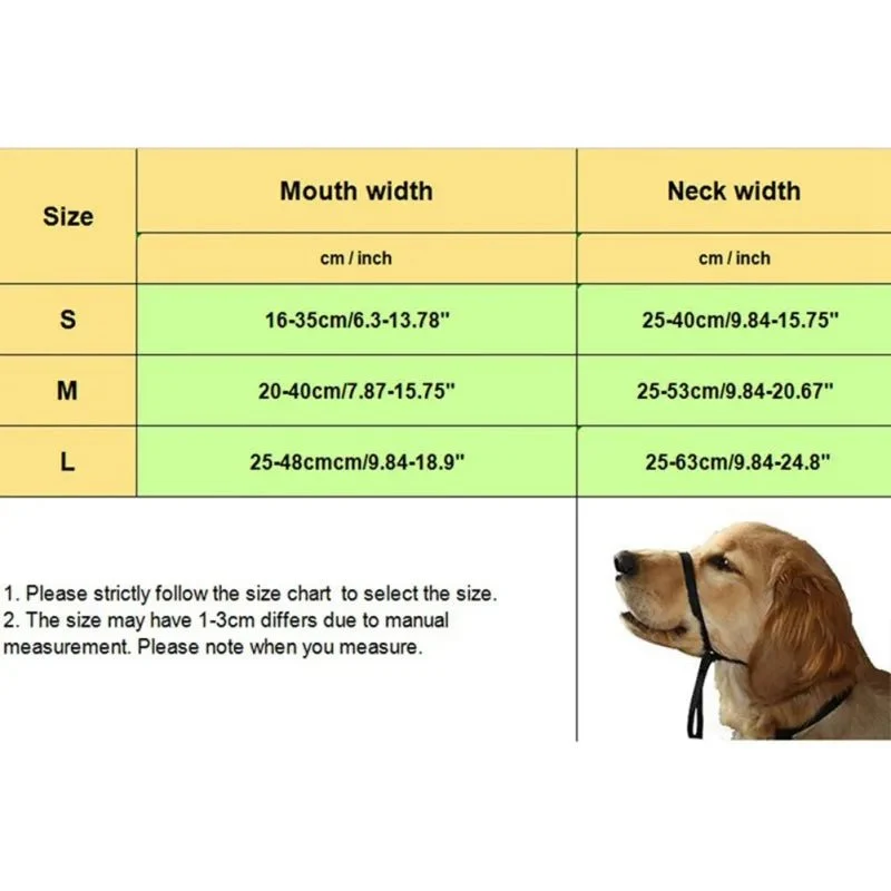 Licol pour grand chien