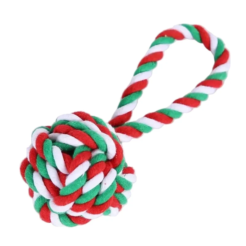 Jouet en corde spécial noël- boule