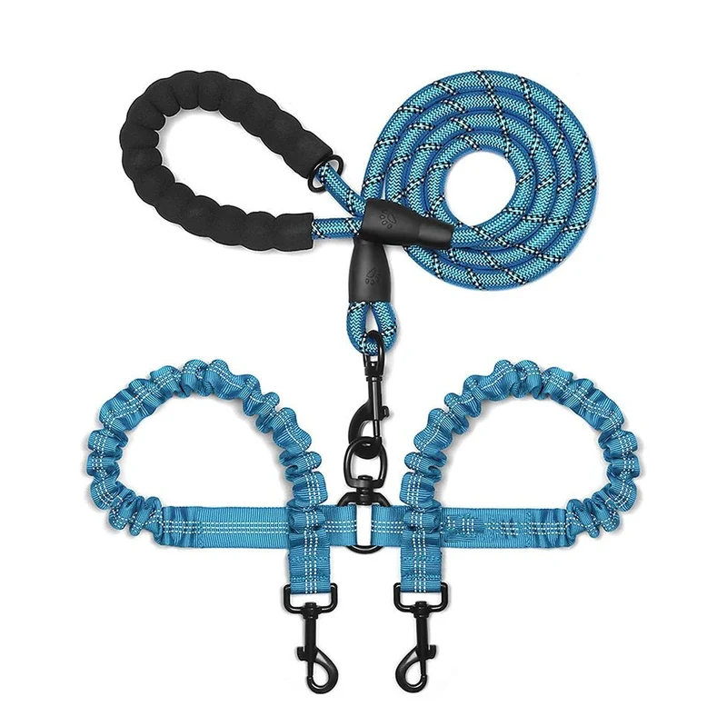 Laisse double pour gros chien