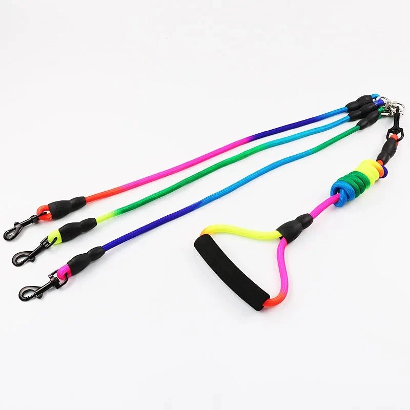 Laisse triple pour chien