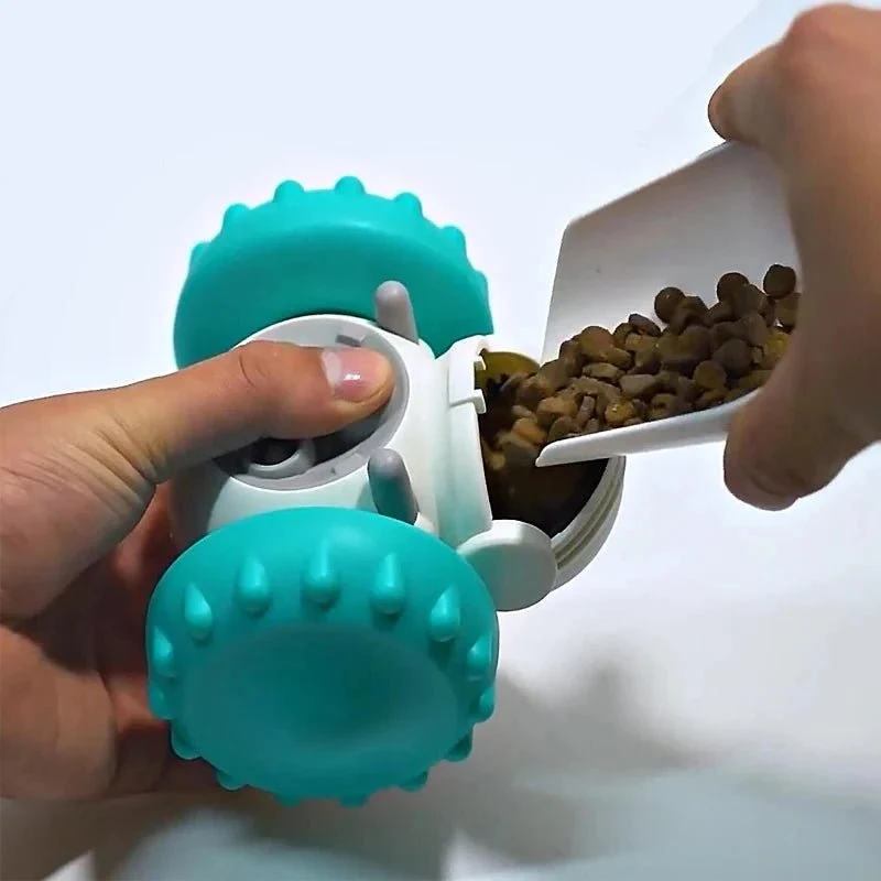 Robot à friandise pour chiot