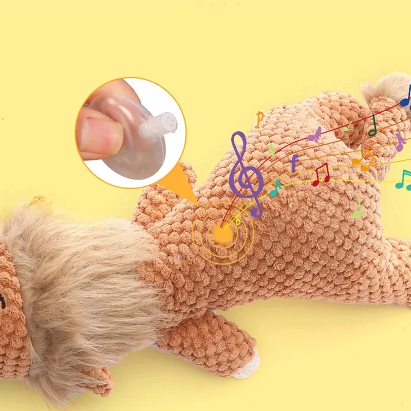 Peluche animal pour chiot