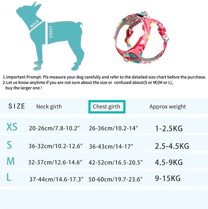 Harnais ajustable pour chiot