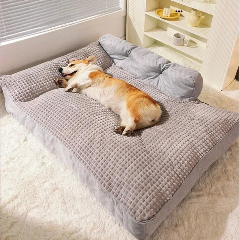 Tapis moelleux et confortable pour chien