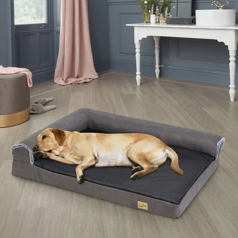 Tapis avec coussin pour grand chien
