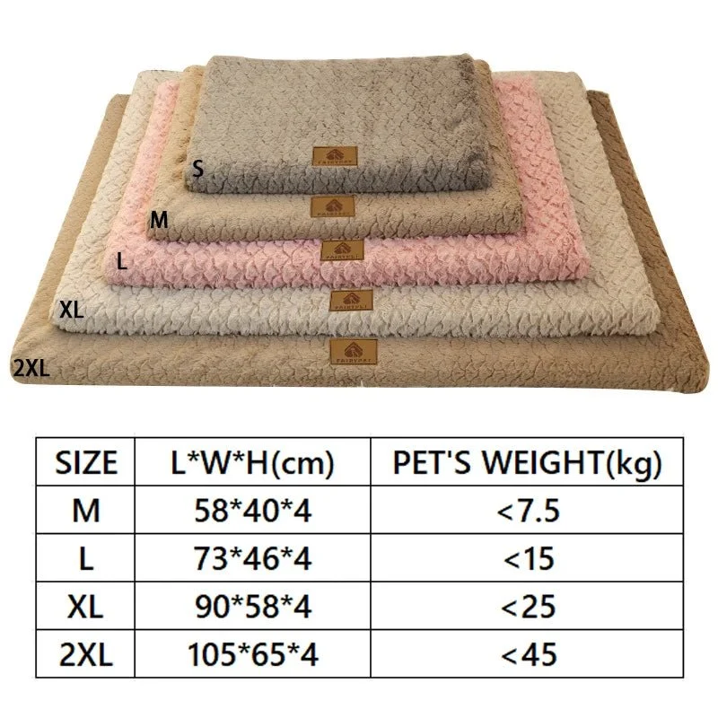 Tapis confortable et lavable pour chien