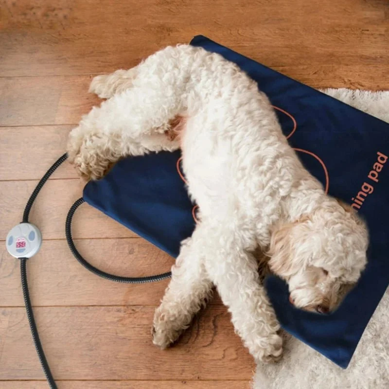 Tapis chauffant électrique pour chien
