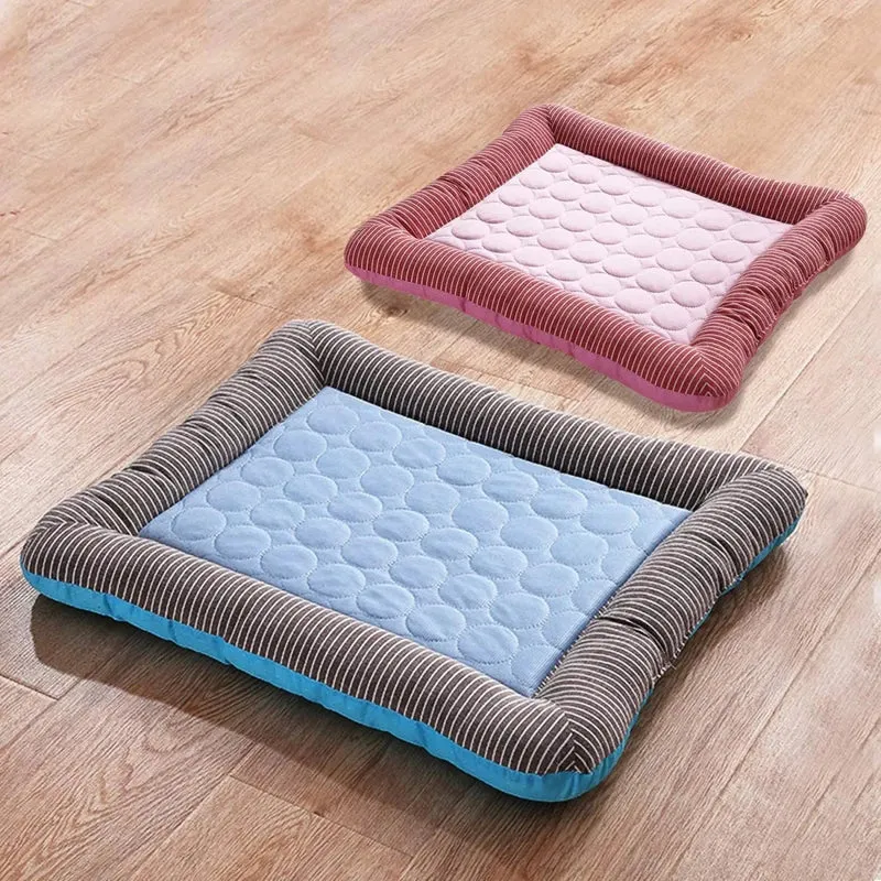 Tapis rafraîchissant moelleux pour chien