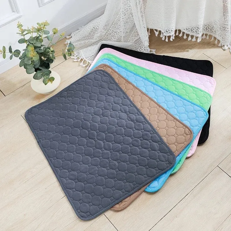 Tapis absorbant et réutilisable pour animaux