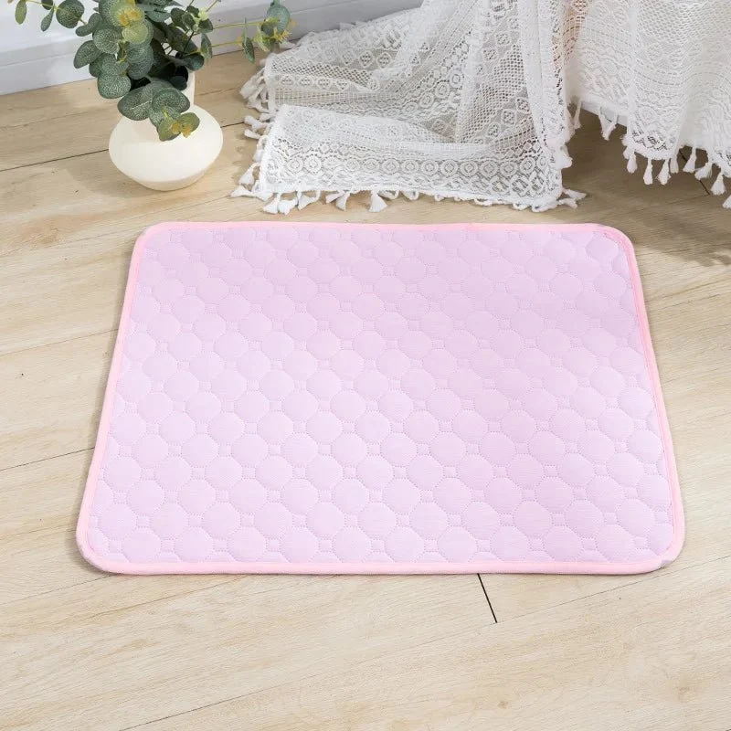 Tapis absorbant et réutilisable pour animaux