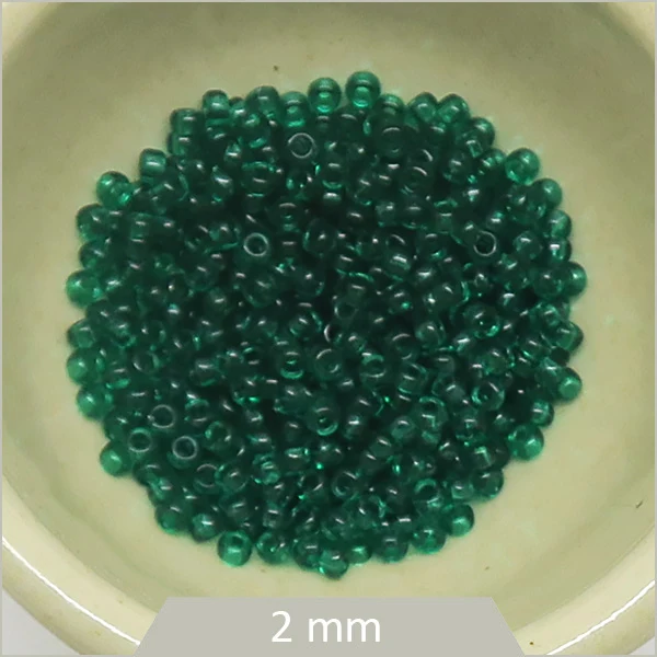 5 g de perles Miyuki Rocaille 11/0, 0147 vert emeraude