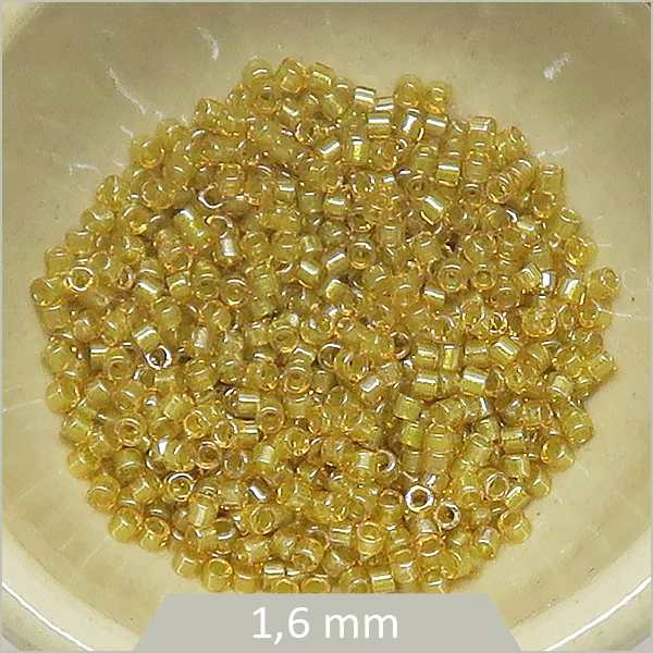 5 g de perles Miyuki Delica 11/0, DB0911 miel
